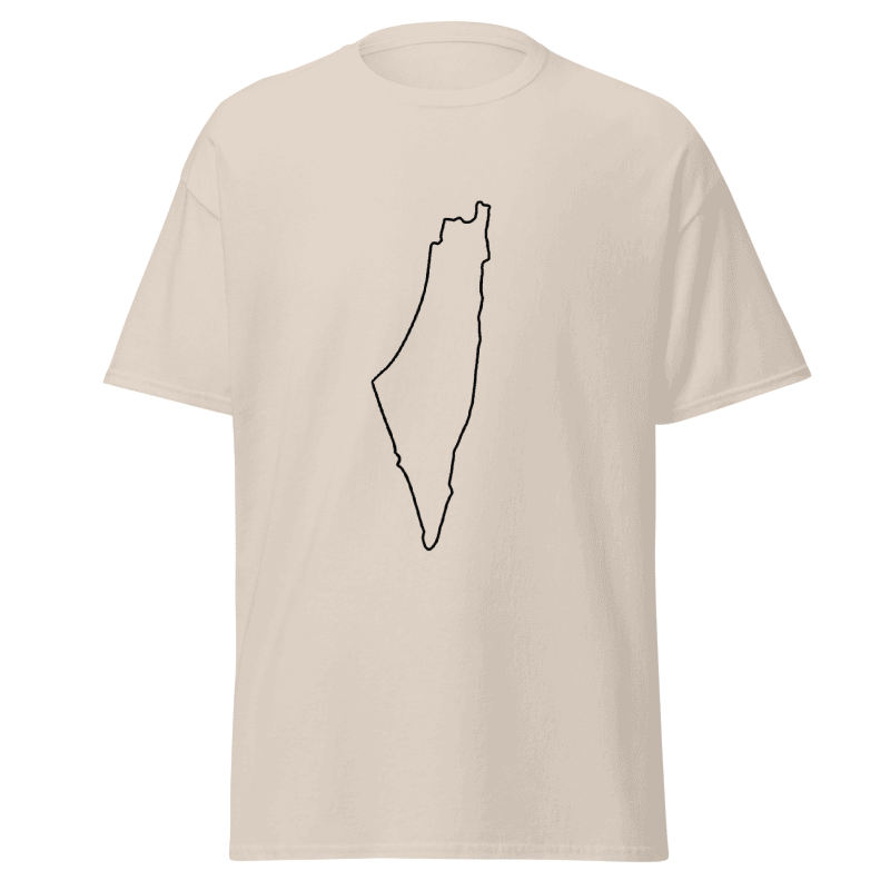 Palestine Border Map T-Shirt