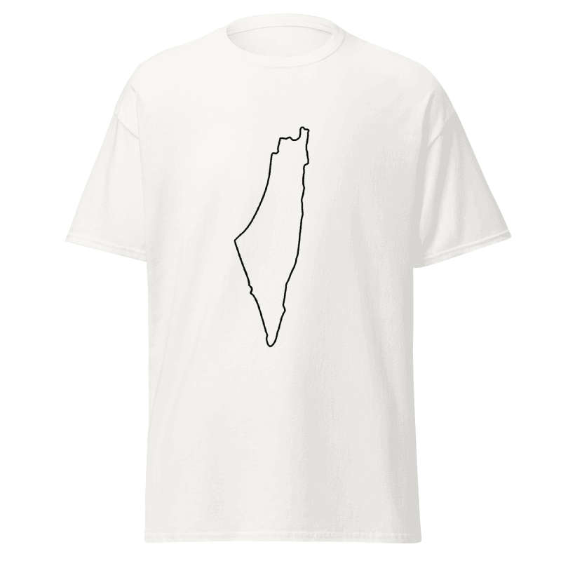 Palestine Border Map T-Shirt