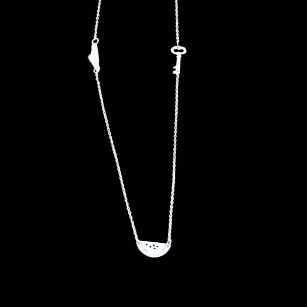 Palestine Symbols Sterling Silver Pendant