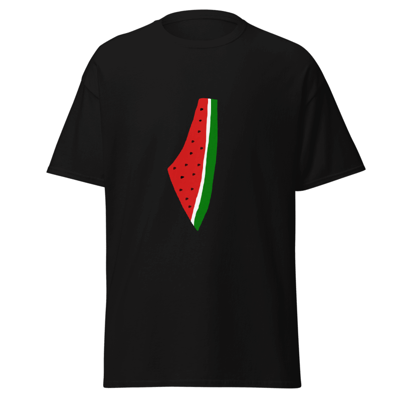 Watermelon Palestine Map T-Shirt