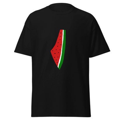 Watermelon Historic Palestine Map Top