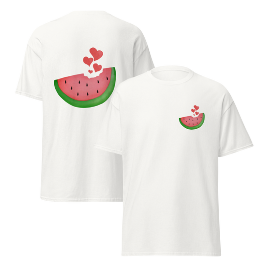 Watermelon & Hearts T-Shirt