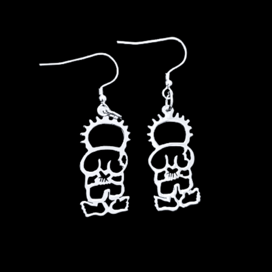 Handala Sterling Silver Earings