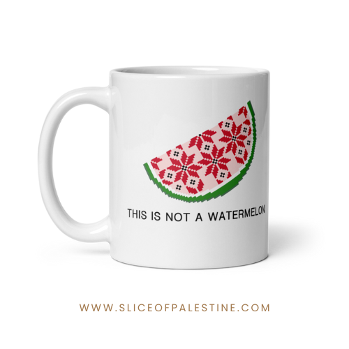 'Not A Watermelon' Tatreez Mug