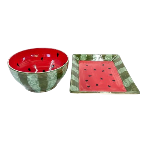 Watermelon ceramic set