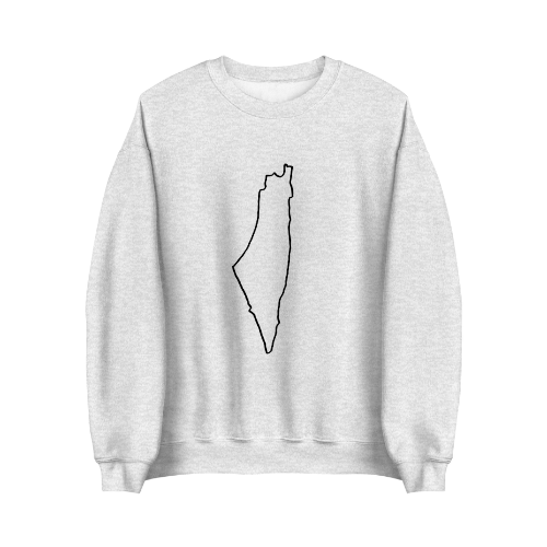 Historic Palestine Border Map Top