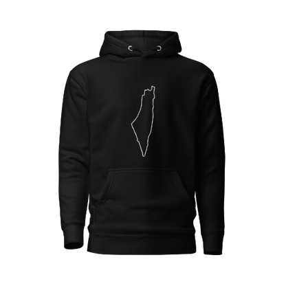 Historic Palestine Border Map Top