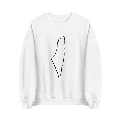 Historic Palestine Border Map Top