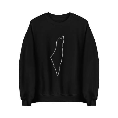 Historic Palestine Border Map Top