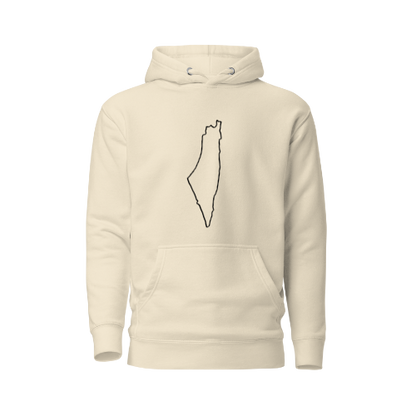 Historic Palestine Border Map Top