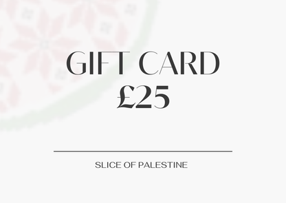 Gift Card | Slice of Palestine