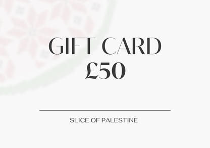 Gift Card | Slice of Palestine