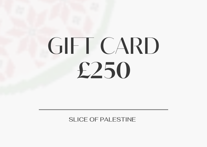 Gift Card | Slice of Palestine
