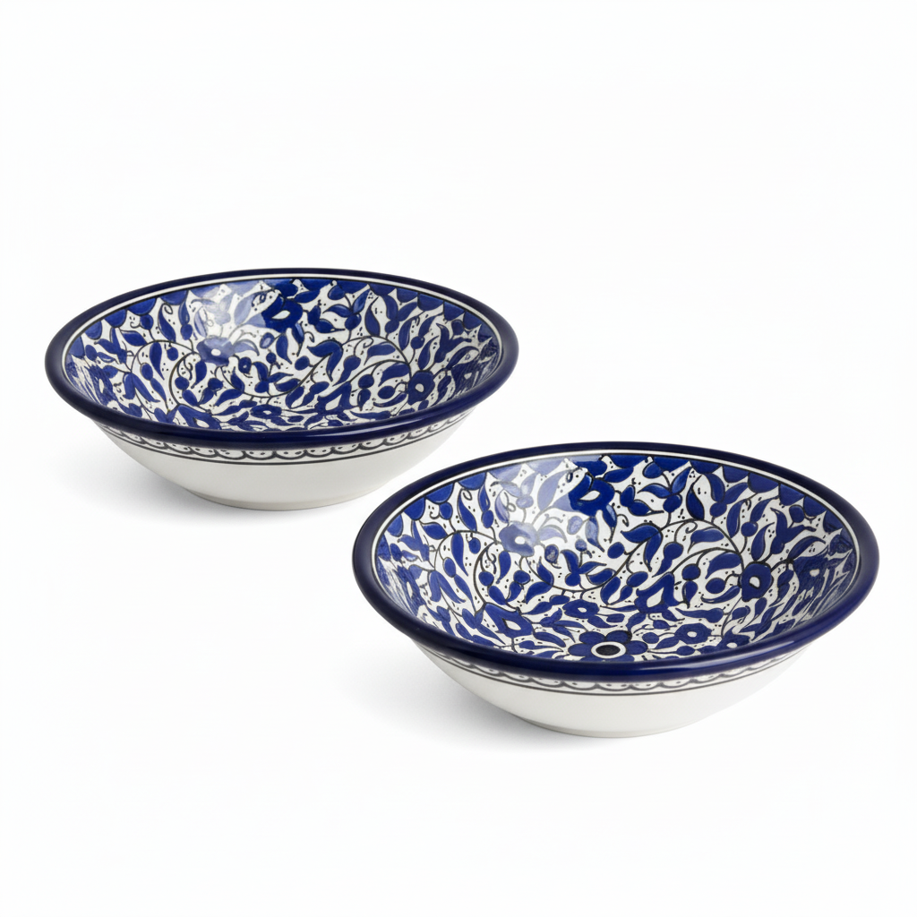 Handmade ceramic dip bowl | Made in Palestine