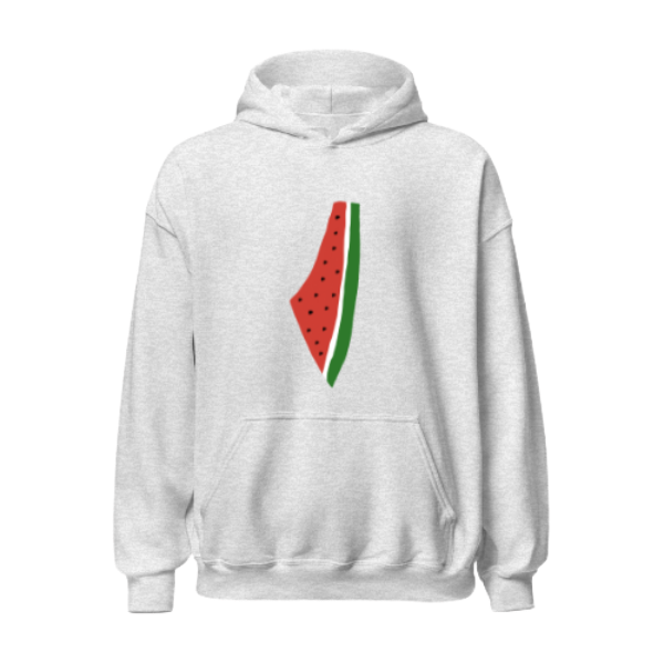 Watermelon Historic Palestine Map Top