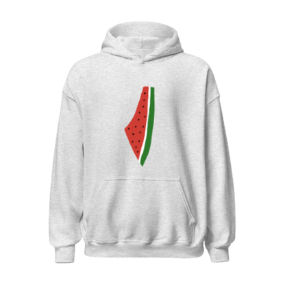 Watermelon Historic Palestine Map Top