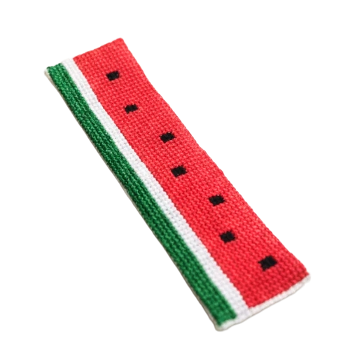 Watermelon Embroidered Bookmark | Handmade