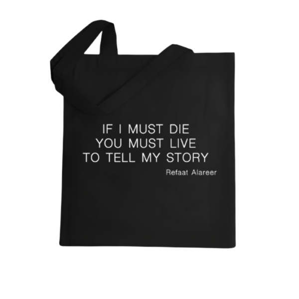 'If I Must Die' Tote Bag