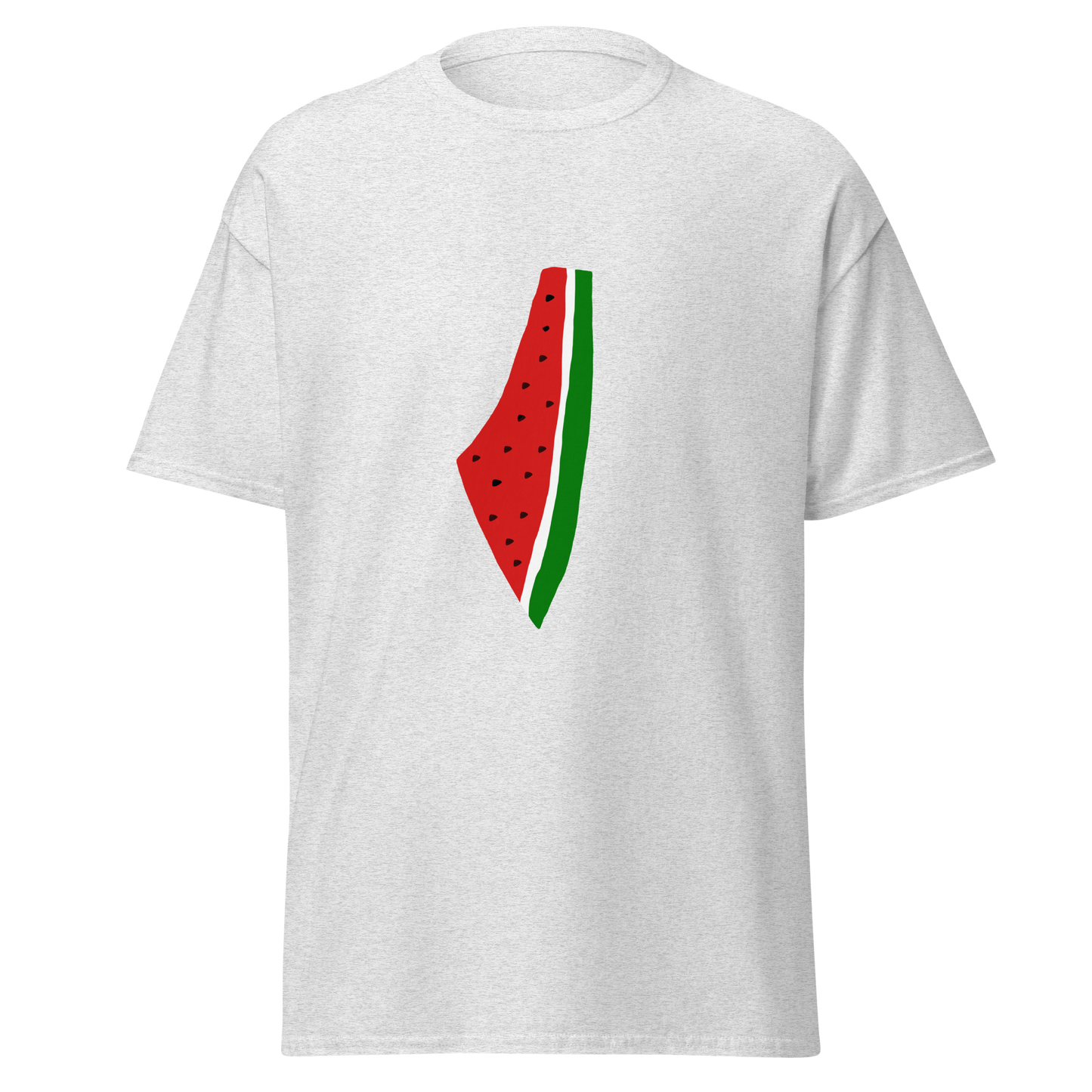 Watermelon Historic Palestine Map Top