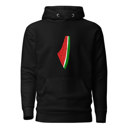 Watermelon Historic Palestine Map Top